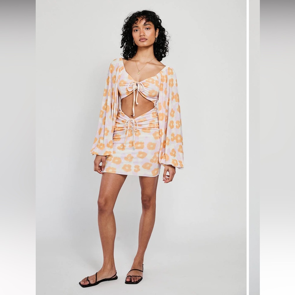 SABOSKRT Addilyn Dress - Smudge Floral